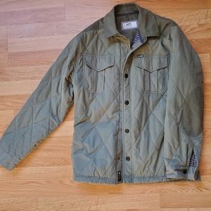 Jetty - Forest Green Lined Jacket